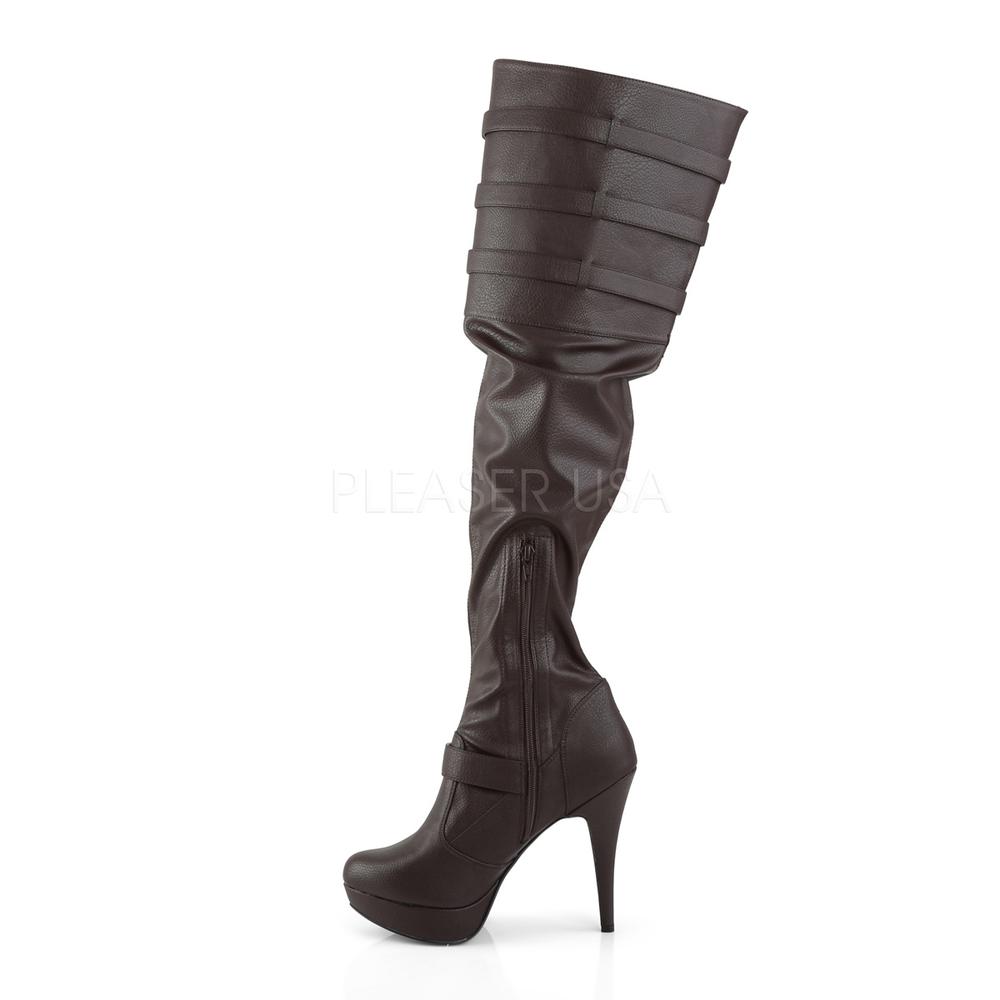 Pleaser Pink Label Laarzen 46 Shoes DIVINE 1050 US 15 Wit Pleaser Pink Label Laarzen 46 Shoes DIVINE 1050 US 15 Wit